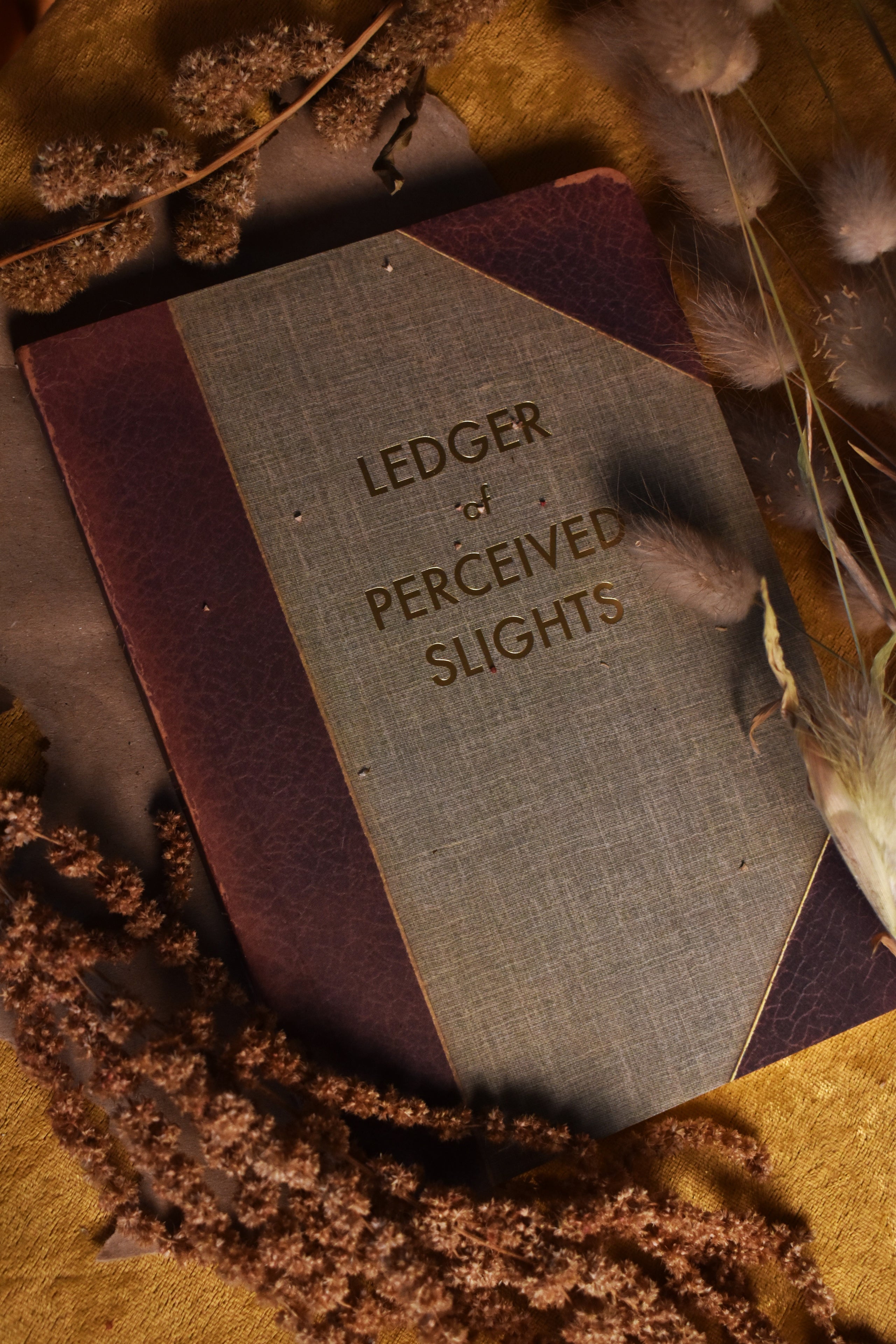 A5 Notebook 'Ledger of Perceived Slights' TILLIUS